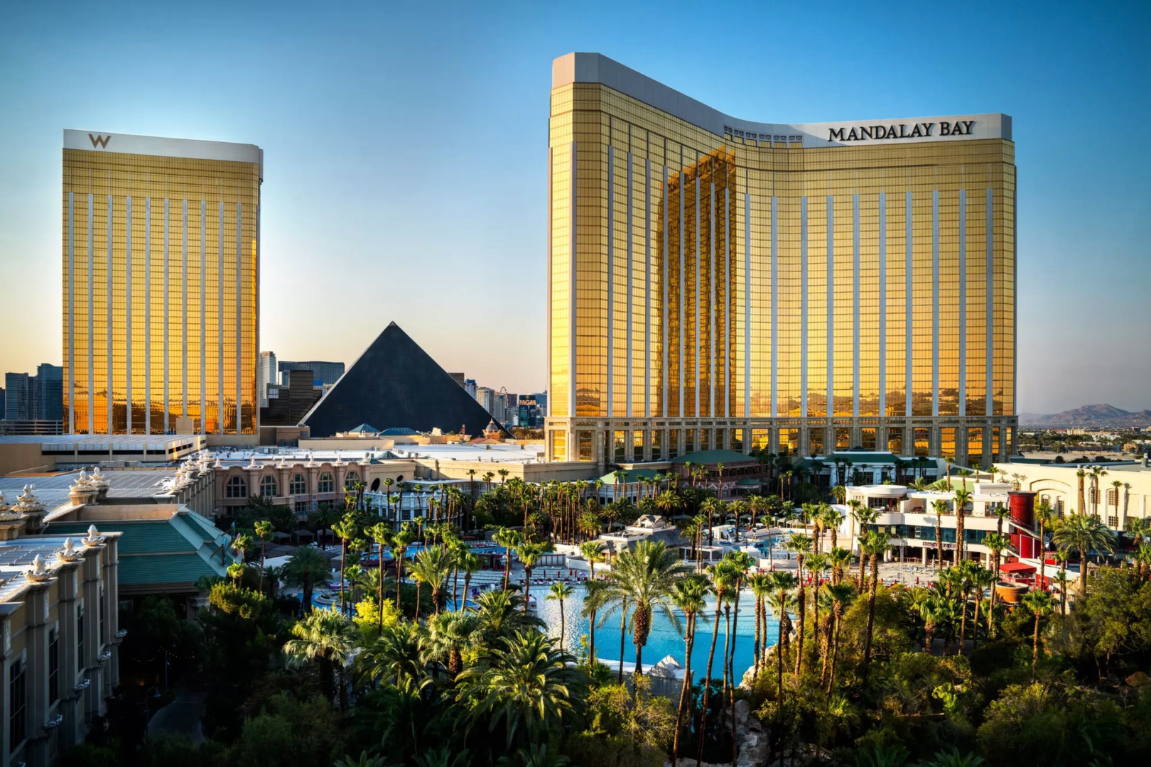 The W Las Vegas and Mandalay Bay campus. My home away from home.